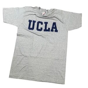 Vintage 70s Single Stitch Collegiate Pacific UCLA T-Shirt College Tee‎ Large